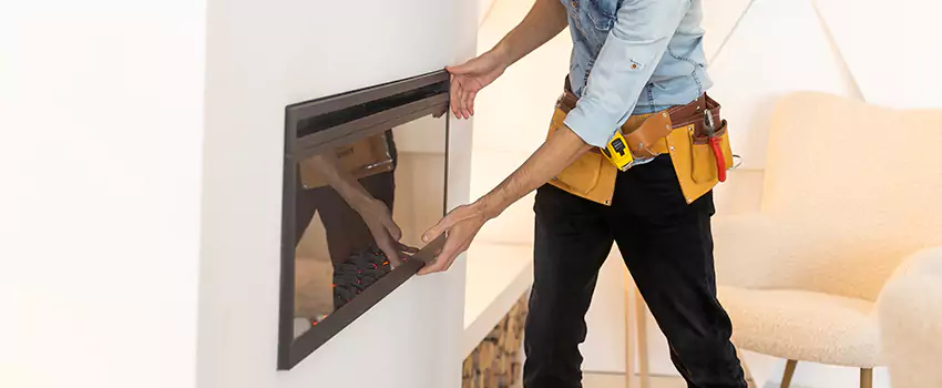 Metal Fireplace Installation in Colorado Springs, Colorado