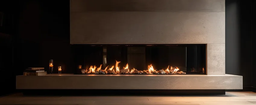 Gas Fireplace Ember Bed Design Services in Colorado Springs, Colorado