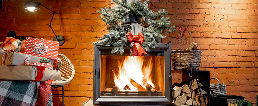 Travis Industries Linear Gas Fireplace Installation in Colorado Springs, Colorado