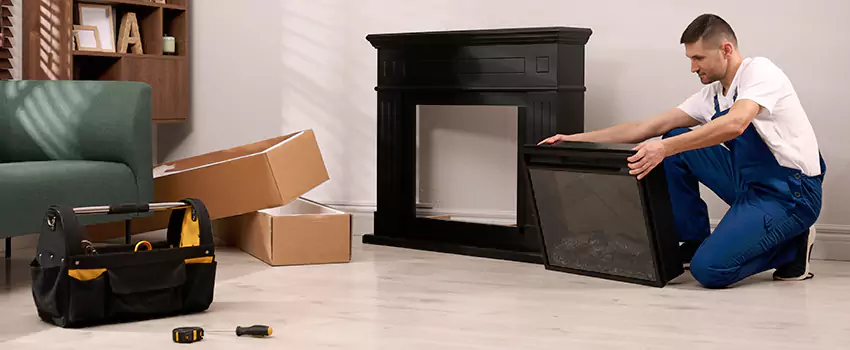 Old Rusted Metal Fireplace Repair And Replacement in Colorado Springs, CO