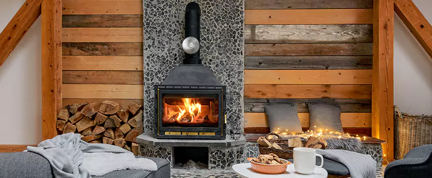 Thelin Hearth Products Direct Vent Gas Stove Fireplace Inspection in Colorado Springs, Colorado